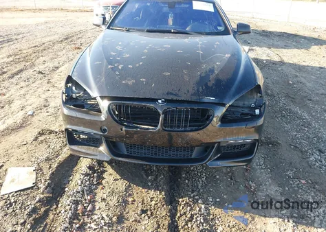 2013 BMW 650I Gran Coupe xDrive z USA, uszkodzony, nr VIN WBA6B4C52DDG67654